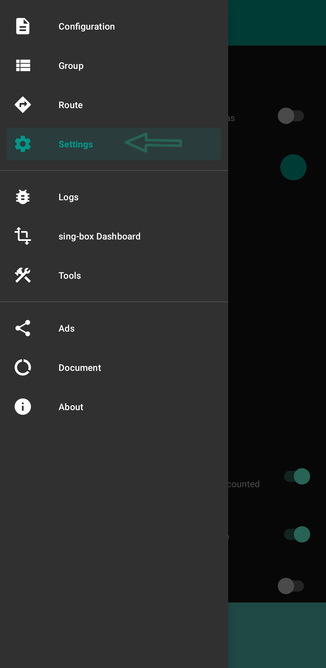 Apps-VPN-Mode
