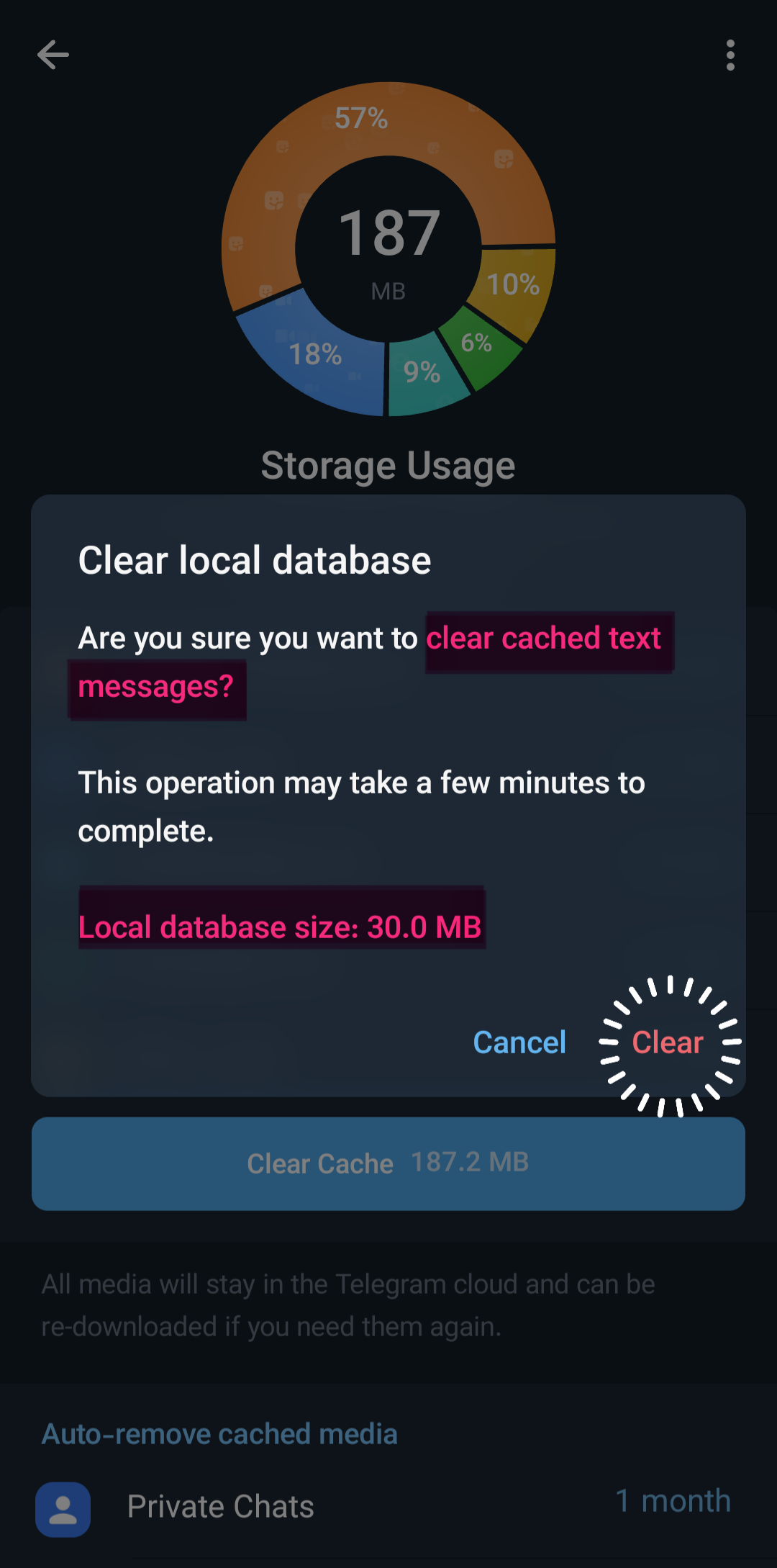 Clear-Local-Database